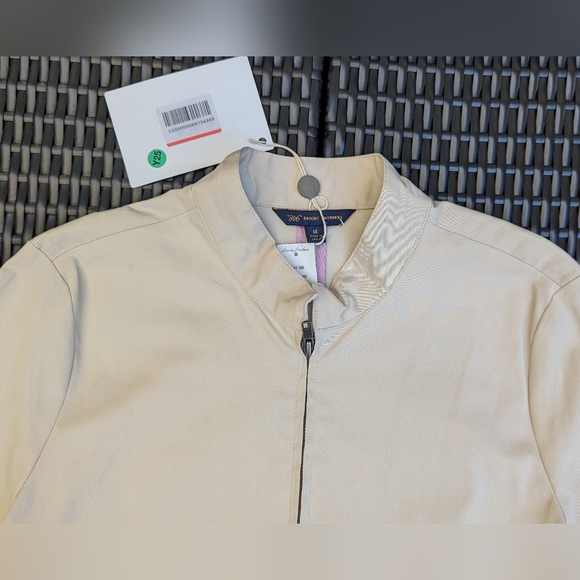 New With Tags Size 14 Brooks Brothers 346 Cream Coat - Picture 6 of 10